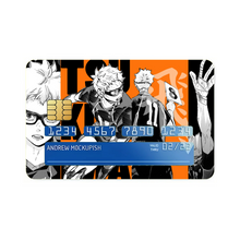 Load image into Gallery viewer, Tsukishima Kei Credit Card Skins (4-in-1 Pack)