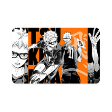 Load image into Gallery viewer, Tsukishima Kei Credit Card Skins (4-in-1 Pack)