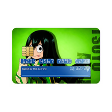 Load image into Gallery viewer, Tsuyu Credit Card Skins (4-in-1 Pack)