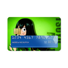 Load image into Gallery viewer, Tsuyu Credit Card Skins (4-in-1 Pack)