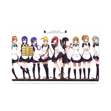 Load image into Gallery viewer, U's - maid cafe Credit Card Skins (4-in-1 Pack)