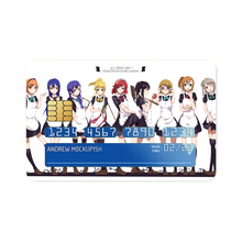 Load image into Gallery viewer, U's - maid cafe Credit Card Skins (4-in-1 Pack)