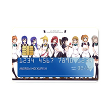 Load image into Gallery viewer, U's - maid cafe Credit Card Skins (4-in-1 Pack)