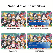 Load image into Gallery viewer, U's Valentine ! Credit Card Skins (4-in-1 Pack)