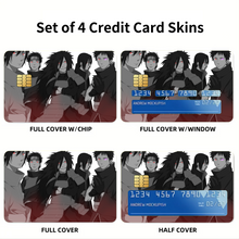 Load image into Gallery viewer, Uchiha Clan  Credit Card Skins (4-in-1 Pack)