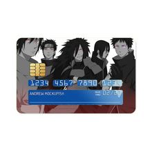 Load image into Gallery viewer, Uchiha Clan  Credit Card Skins (4-in-1 Pack)