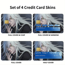 Load image into Gallery viewer, Undertaker (Black Butler) Credit Card Skins (4-in-1 Pack)