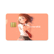 Load image into Gallery viewer, Uraraka ochako Credit Card Skins (4-in-1 Pack)