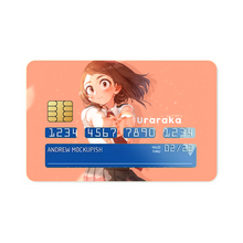 Load image into Gallery viewer, Uraraka ochako Credit Card Skins (4-in-1 Pack)