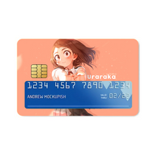 Load image into Gallery viewer, Uraraka ochako Credit Card Skins (4-in-1 Pack)