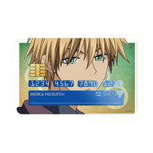 Load image into Gallery viewer, Usui Takumi Credit Card Skins (4-in-1 Pack)
