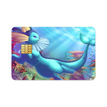 Load image into Gallery viewer, Vaporeon Credit Card Skins (4-in-1 Pack)