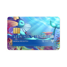 Load image into Gallery viewer, Vaporeon Credit Card Skins (4-in-1 Pack)
