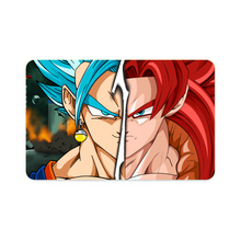Load image into Gallery viewer, Vegeto + Gogeta Credit Card Skins (4-in-1 Pack)