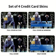 Load image into Gallery viewer, Villain and a hero Credit Card Skins (4-in-1 Pack)