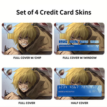 Load image into Gallery viewer, Vinland Saga Credit Card Skins (4-in-1 Pack)