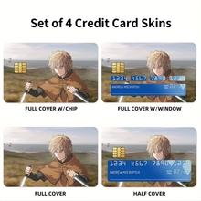 Load image into Gallery viewer, Vinland Saga Credit Card Skins (4-in-1 Pack)