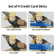 Load image into Gallery viewer, Vinland Saga Credit Card Skins (4-in-1 Pack)