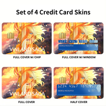 Load image into Gallery viewer, Vinland Saga Credit Card Skins (4-in-1 Pack)