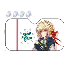 Load image into Gallery viewer, Violet Evergarden Car Sunshade