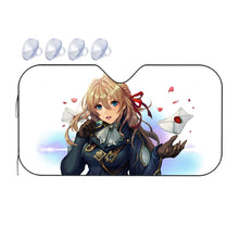 Load image into Gallery viewer, Violet Evergarden Car Sunshade