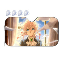 Load image into Gallery viewer, Violet Evergarden Car Sunshade