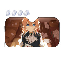 Load image into Gallery viewer, Violet Evergarden Car Sunshade