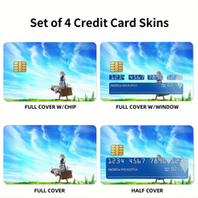 Load image into Gallery viewer, Violet Evergarden Credit Card Skins (4-in-1 Pack)