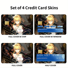 Load image into Gallery viewer, Violet Evergarden Credit Card Skins (4-in-1 Pack)