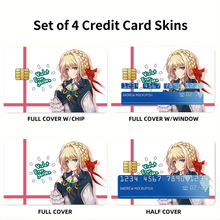 Load image into Gallery viewer, Violet Evergarden Credit Card Skins (4-in-1 Pack)