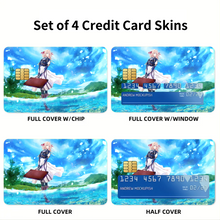 Load image into Gallery viewer, Violet Evergarden Credit Card Skins (4-in-1 Pack)