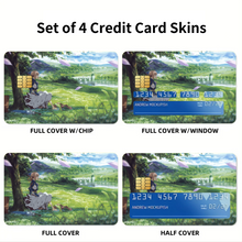 Load image into Gallery viewer, Violet Evergarden Credit Card Skins (4-in-1 Pack)