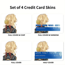 Load image into Gallery viewer, Violet Evergarden Credit Card Skins (4-in-1 Pack)