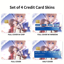 Load image into Gallery viewer, Violet Evergarden Credit Card Skins (4-in-1 Pack)
