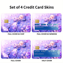 Load image into Gallery viewer, Violet Evergarden Credit Card Skins (4-in-1 Pack)