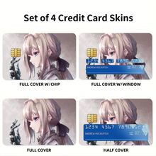 Load image into Gallery viewer, Violet Evergarden Credit Card Skins (4-in-1 Pack)