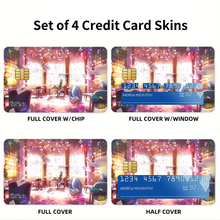 Load image into Gallery viewer, Violet Evergarden Credit Card Skins (4-in-1 Pack)