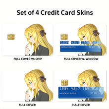 Load image into Gallery viewer, Violet Evergarden Credit Card Skins (4-in-1 Pack)