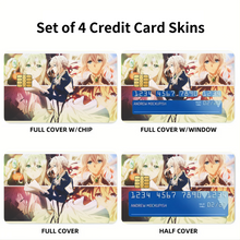 Load image into Gallery viewer, Violet Evergarden Credit Card Skins (4-in-1 Pack)