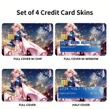 Load image into Gallery viewer, Violet Evergarden Credit Card Skins (4-in-1 Pack)