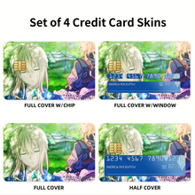 Load image into Gallery viewer, Violet Evergarden Credit Card Skins (4-in-1 Pack)