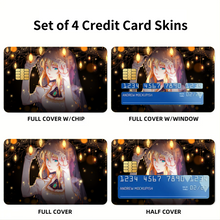 Load image into Gallery viewer, Violet Evergarden Credit Card Skins (4-in-1 Pack)