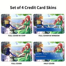 Load image into Gallery viewer, Violet Evergarden Credit Card Skins (4-in-1 Pack)