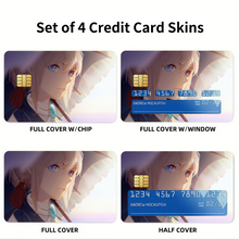 Load image into Gallery viewer, Violet Evergarden Credit Card Skins (4-in-1 Pack)