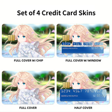 Load image into Gallery viewer, Violet Evergarden Credit Card Skins (4-in-1 Pack)