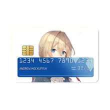 Load image into Gallery viewer, Violet Evergarden Credit Card Skins (4-in-1 Pack)