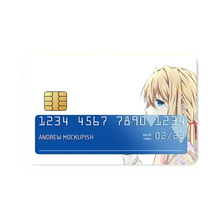 Load image into Gallery viewer, Violet Evergarden Credit Card Skins (4-in-1 Pack)