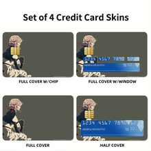Load image into Gallery viewer, Violet Evergarden Violet Evergarden Credit Card Skins (4-in-1 Pack)
