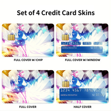 Load image into Gallery viewer, Violet Evergarden Violet Evergarden, Violet Evergarden Credit Card Skins (4-in-1 Pack)