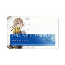 Load image into Gallery viewer, Violet Evergarden Violet Evergarden, Violet Evergarden Credit Card Skins (4-in-1 Pack)